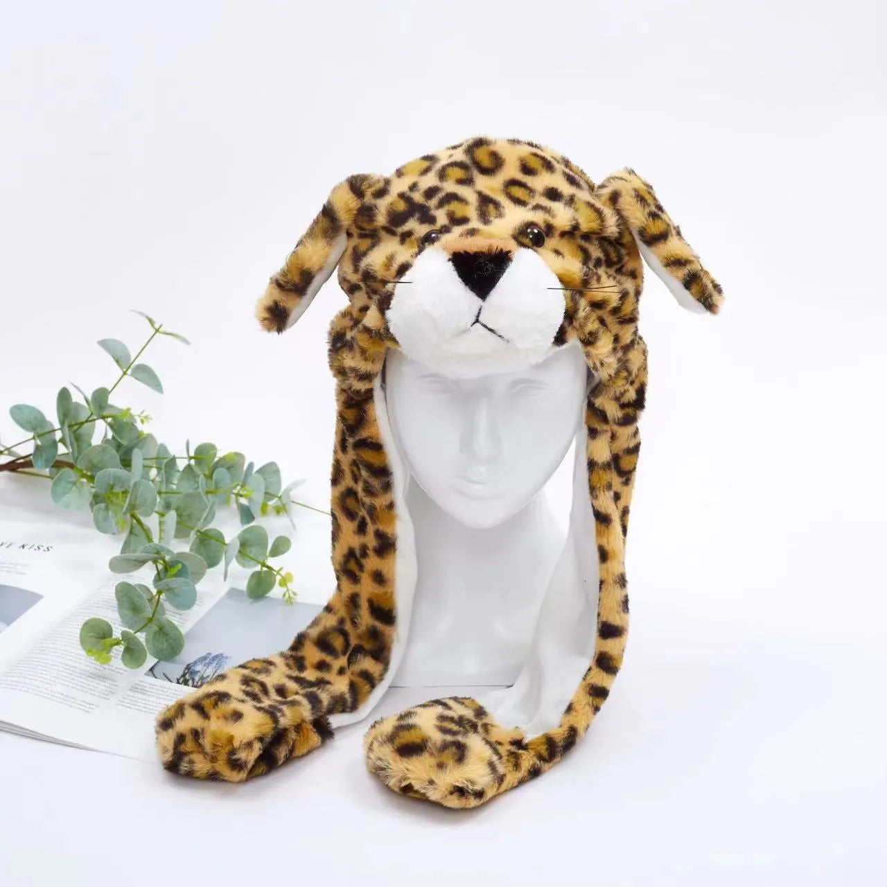 BunnyBounce Hat – Schattige Muts met Beweegbare Oortjes