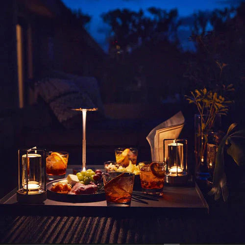 GlowBeam - Stijlvolle Draadloze Oplaadbare Tafellamp