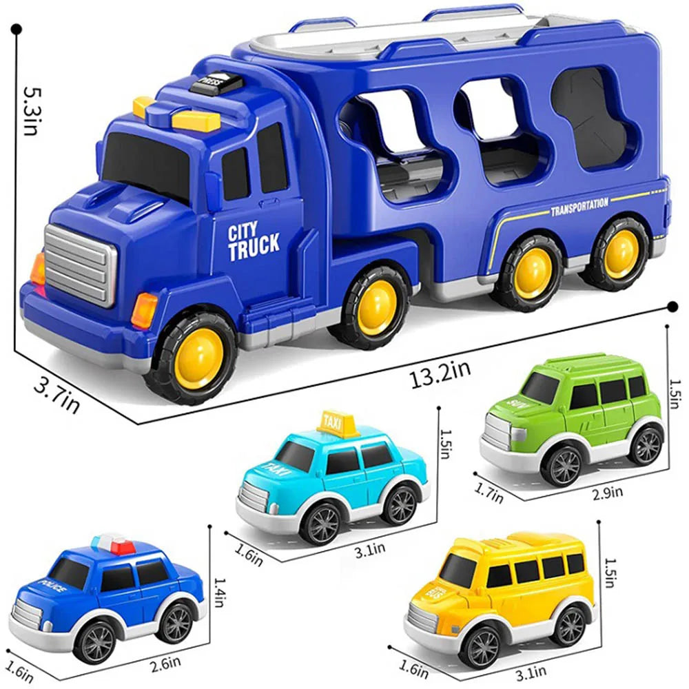 Magic Wheels Set - Vrachtwagen met Verlichting en Geluid
