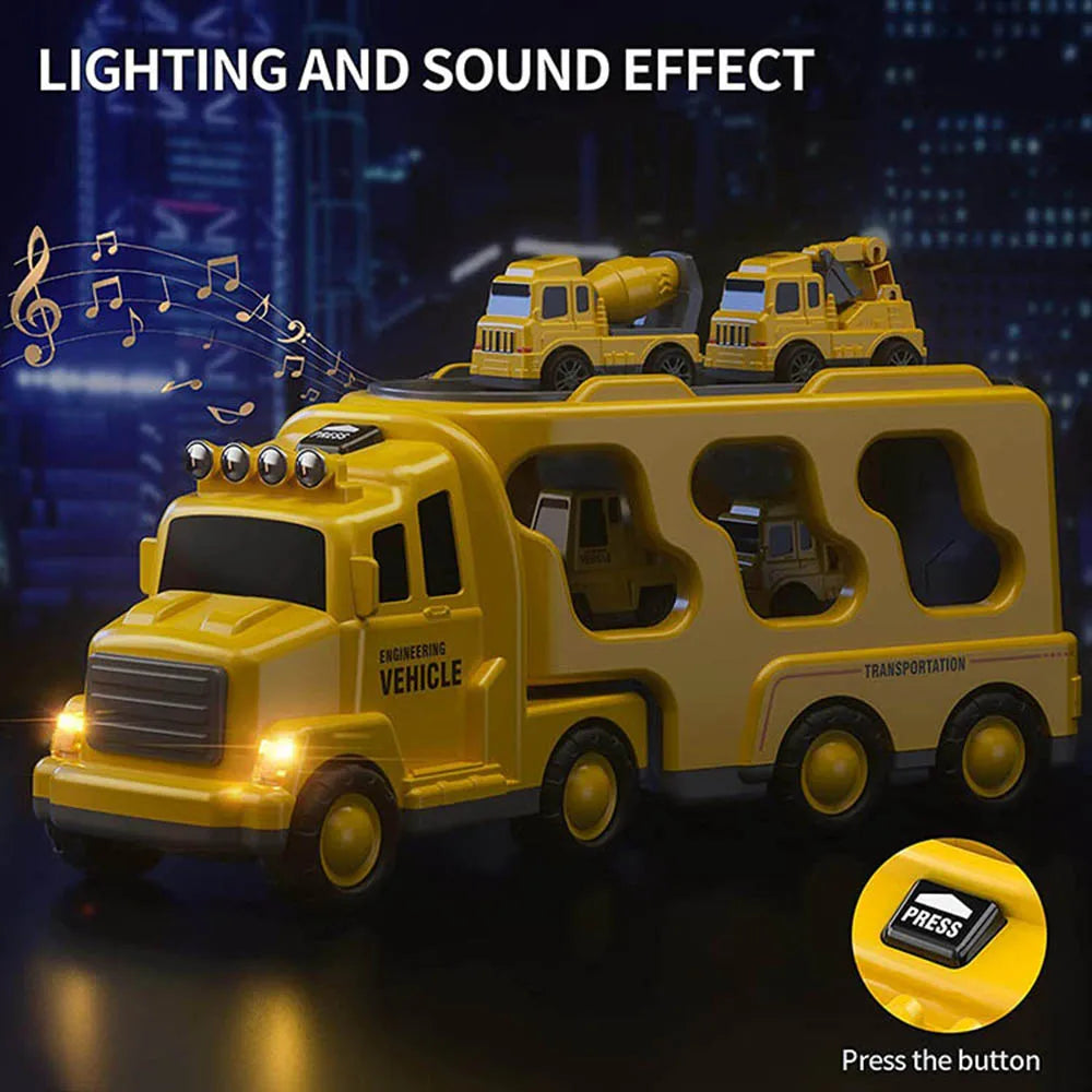 Magic Wheels Set - Vrachtwagen met Verlichting en Geluid