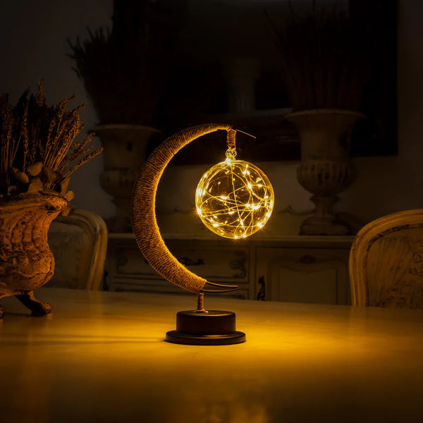 LunarGlow Tafellamp – Magische Maanlamp voor Dromerige Sferen
