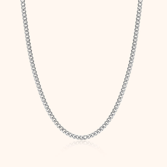 Elegante Cubaanse Schakelketting - Noah