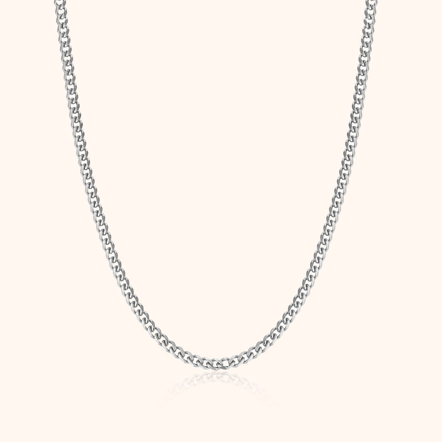 Elegante Cubaanse Schakelketting - Noah