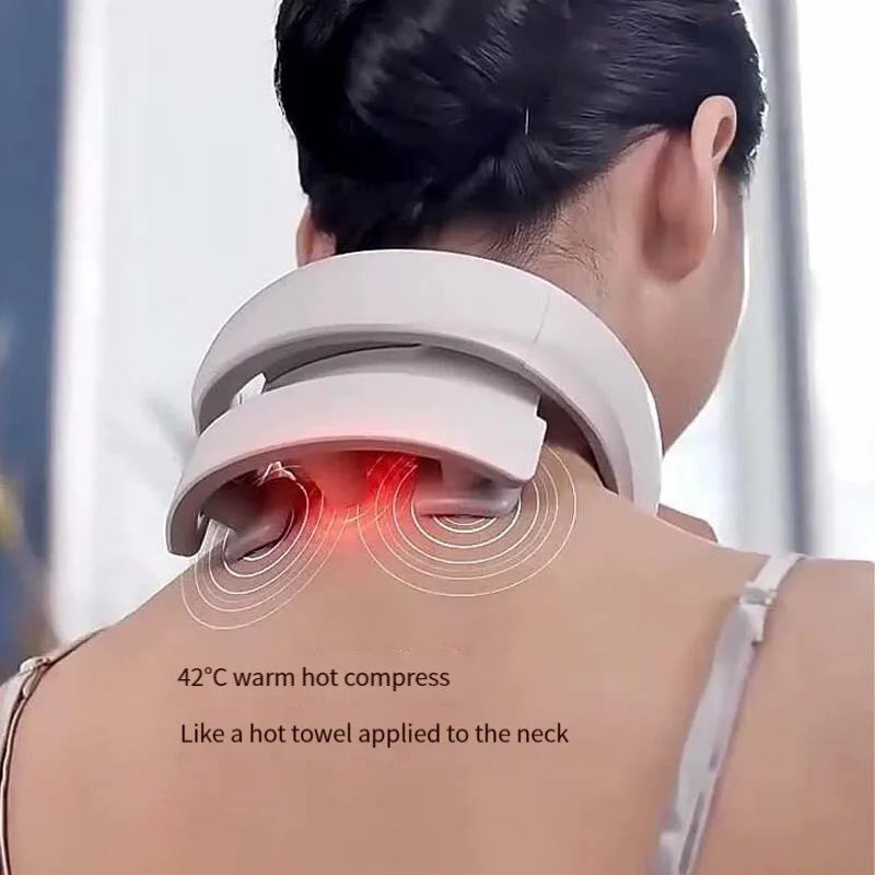 NeckEase Device – Draagbare Nekmassager voor Ontspanning