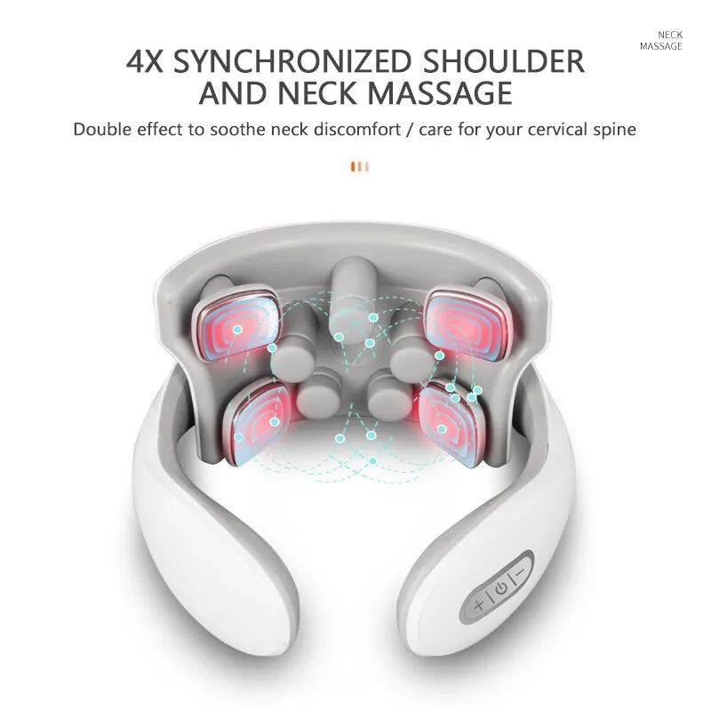 NeckEase Device – Draagbare Nekmassager voor Ontspanning