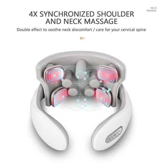 NeckEase Device – Draagbare Nekmassager voor Ontspanning