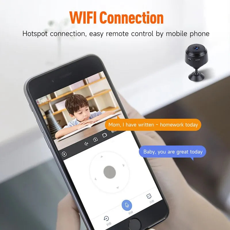 SensorCam – Geavanceerde WiFi Beveiligingscamera