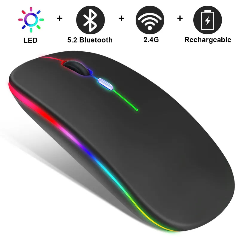 LuxeClick Mouse – Draadloze Oplaadbare Bluetooth Muis