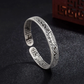SerenitySilver Bracelet – Stijlvolle Lotusarmband