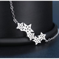 StarGleam Necklace - Stijlvolle Zilveren Sterrenketting