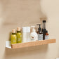 Woodify Wandrek - Stijlvol Douche Rek Zonder Boren