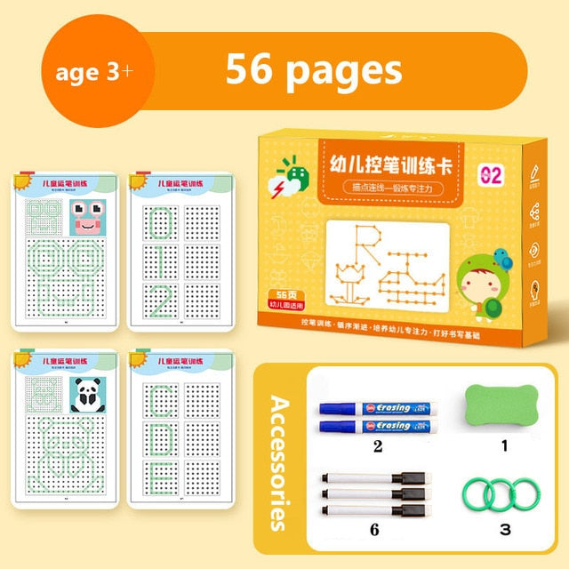 TraceMaster - Educatief Schrijfboekje voor Kinderen