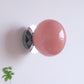 ChicGlow - Elegante Roze Glazen Lamp voor Stijlvolle Interieurs