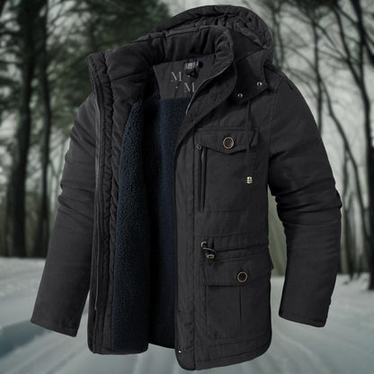 Chic Sherpa Hooded Jacket – Luxe Warmte voor de Winter