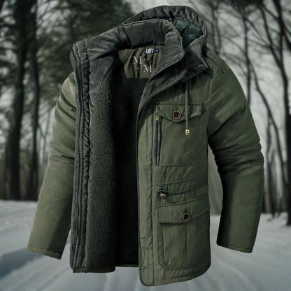 Chic Sherpa Hooded Jacket – Luxe Warmte voor de Winter