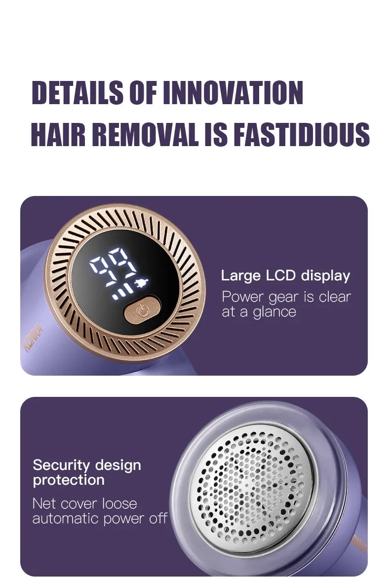 FluffEase Remover – Automatische Pluisverwijderaar voor Kleding