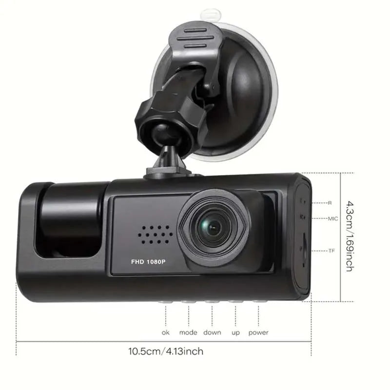 VisionPro - Dashcam met Nachtzicht & IR Technologie