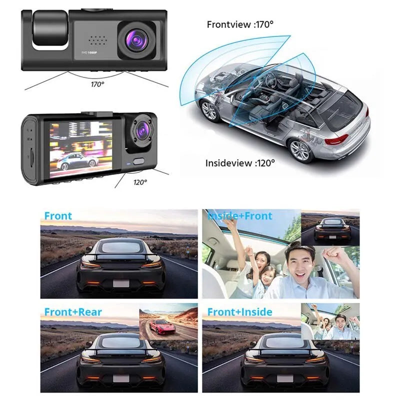 VisionPro - Dashcam met Nachtzicht & IR Technologie