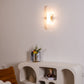 Elegante Melange - Handgemaakte Alabaster Wandlamp