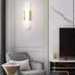 Elegante Melange - Handgemaakte Alabaster Wandlamp