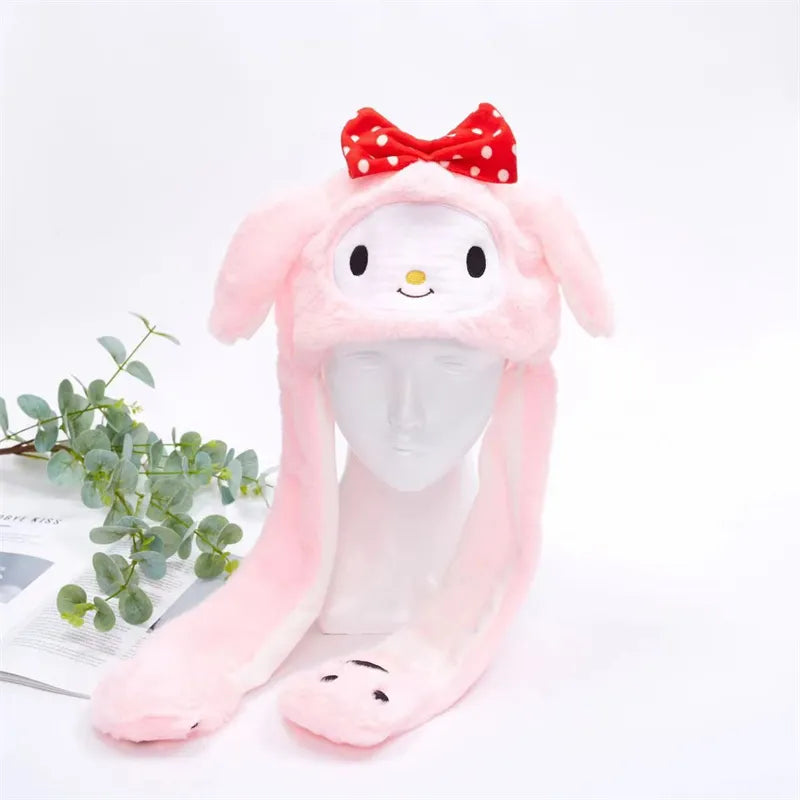 BunnyBounce Hat – Schattige Muts met Beweegbare Oortjes