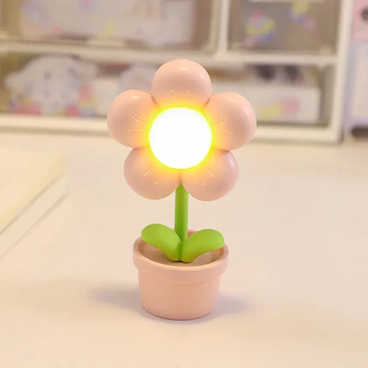 BloomLite – Sfeervolle Bloemvorm Tafellamp met Zacht LED-Licht