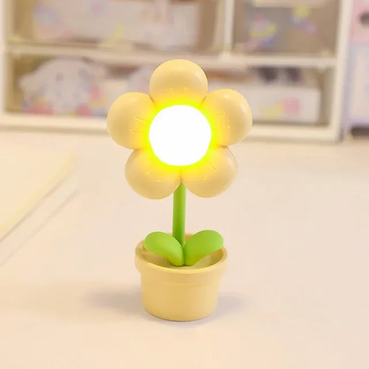 BloomLite – Sfeervolle Bloemvorm Tafellamp met Zacht LED-Licht