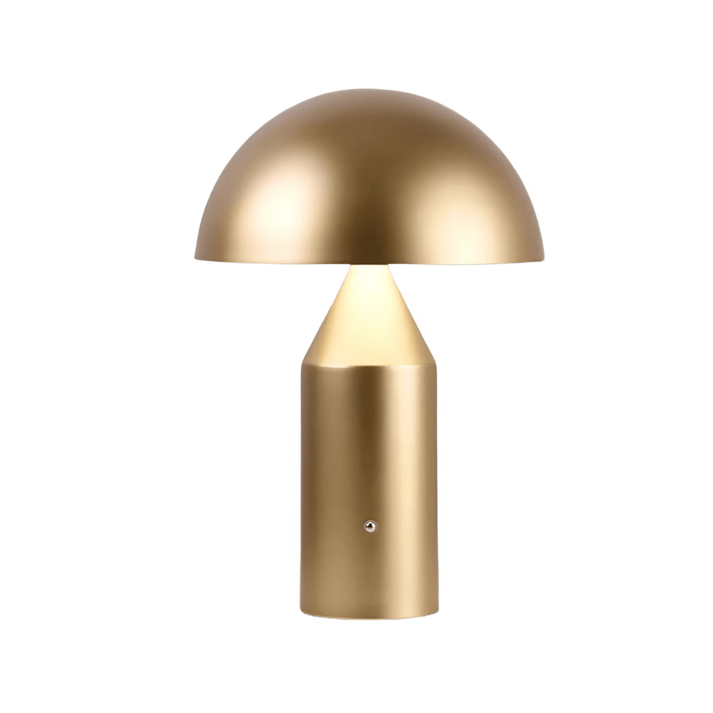 Luxe Nordic Gold Paddenstoel - LED Lamp voor Sfeervolle Interieurs"