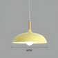 Scandinavische Elegantie: Luxe Eiken Plafondlamp met LED Verlichting