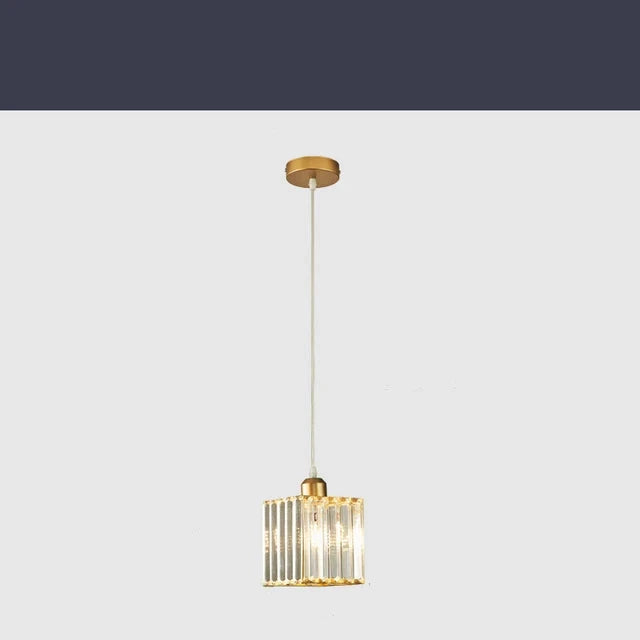 LuxeGlow SparkleLamp - Elegante K9-Kristallen Hanglamp