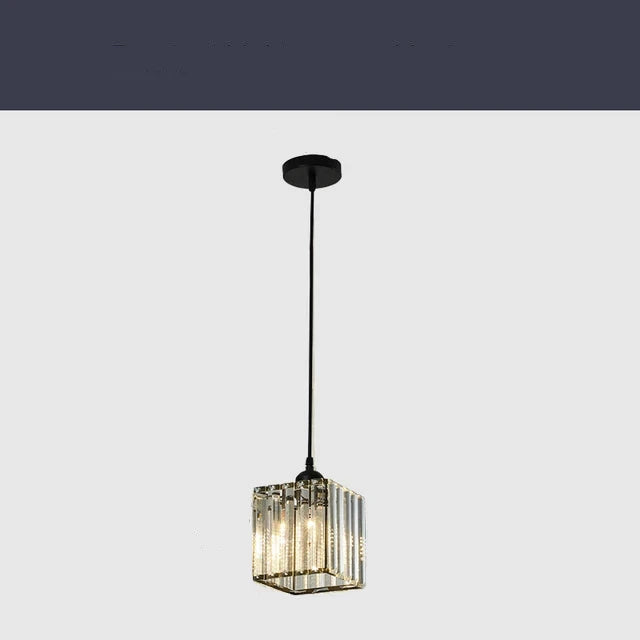 LuxeGlow SparkleLamp - Elegante K9-Kristallen Hanglamp