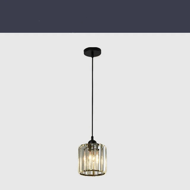 LuxeGlow SparkleLamp - Elegante K9-Kristallen Hanglamp