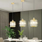 LuxeGlow SparkleLamp - Elegante K9-Kristallen Hanglamp