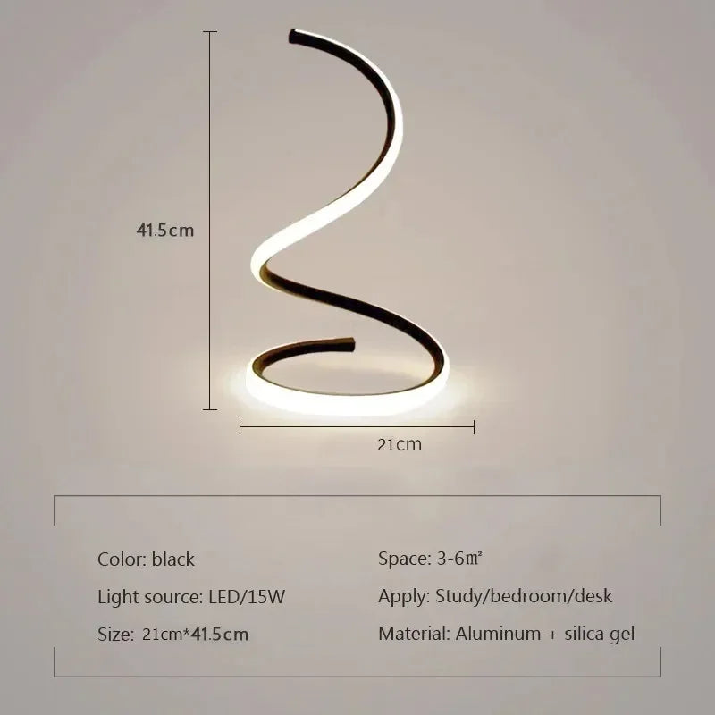 Minimalistische LED Tafellamp met Verstelbare Kap - Stijlvolle Verlichting voor Thuis