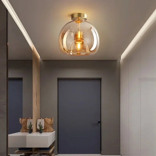 Transparence - Minimalistische Glazen Plafondlamp voor Elegantie