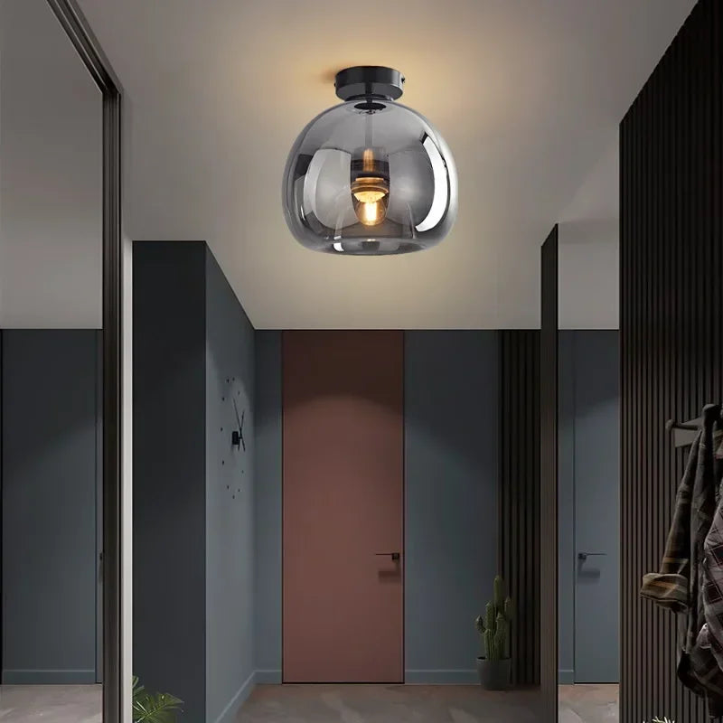 Transparence - Minimalistische Glazen Plafondlamp voor Elegantie