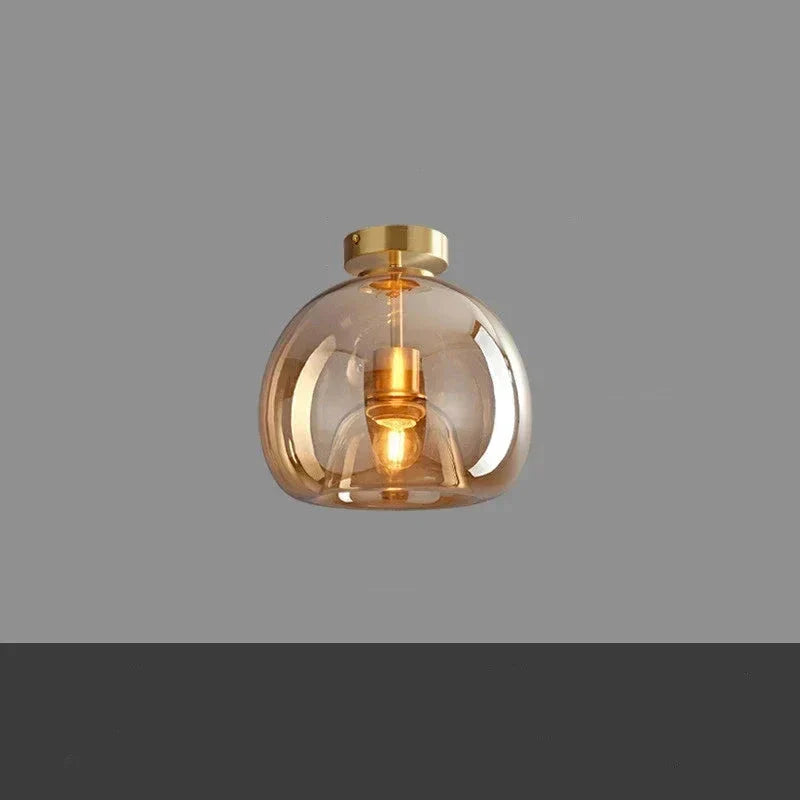 Transparence - Minimalistische Glazen Plafondlamp voor Elegantie