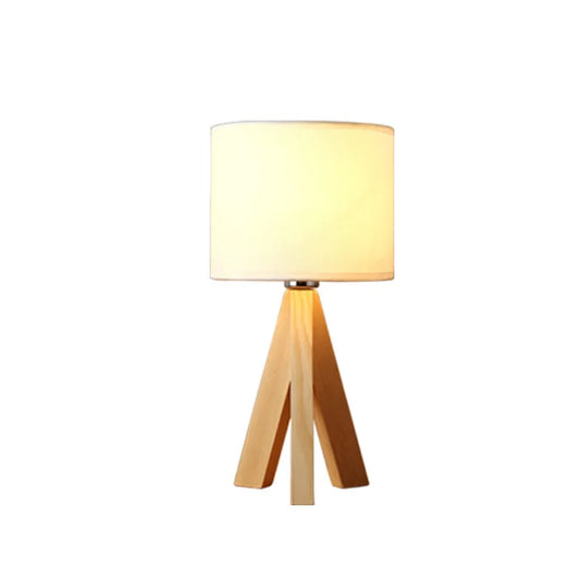 Wood Opaline - Moderne Houten Driepoot Tafellamp