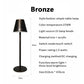 LumiFree Draadloze Bureaulamp - Modern, Oplaadbaar & Flexibel