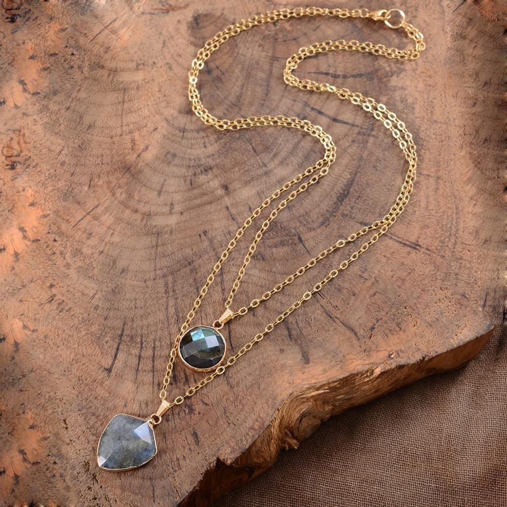 Valoria Necklace – Labradoriet Beschermende Hanger