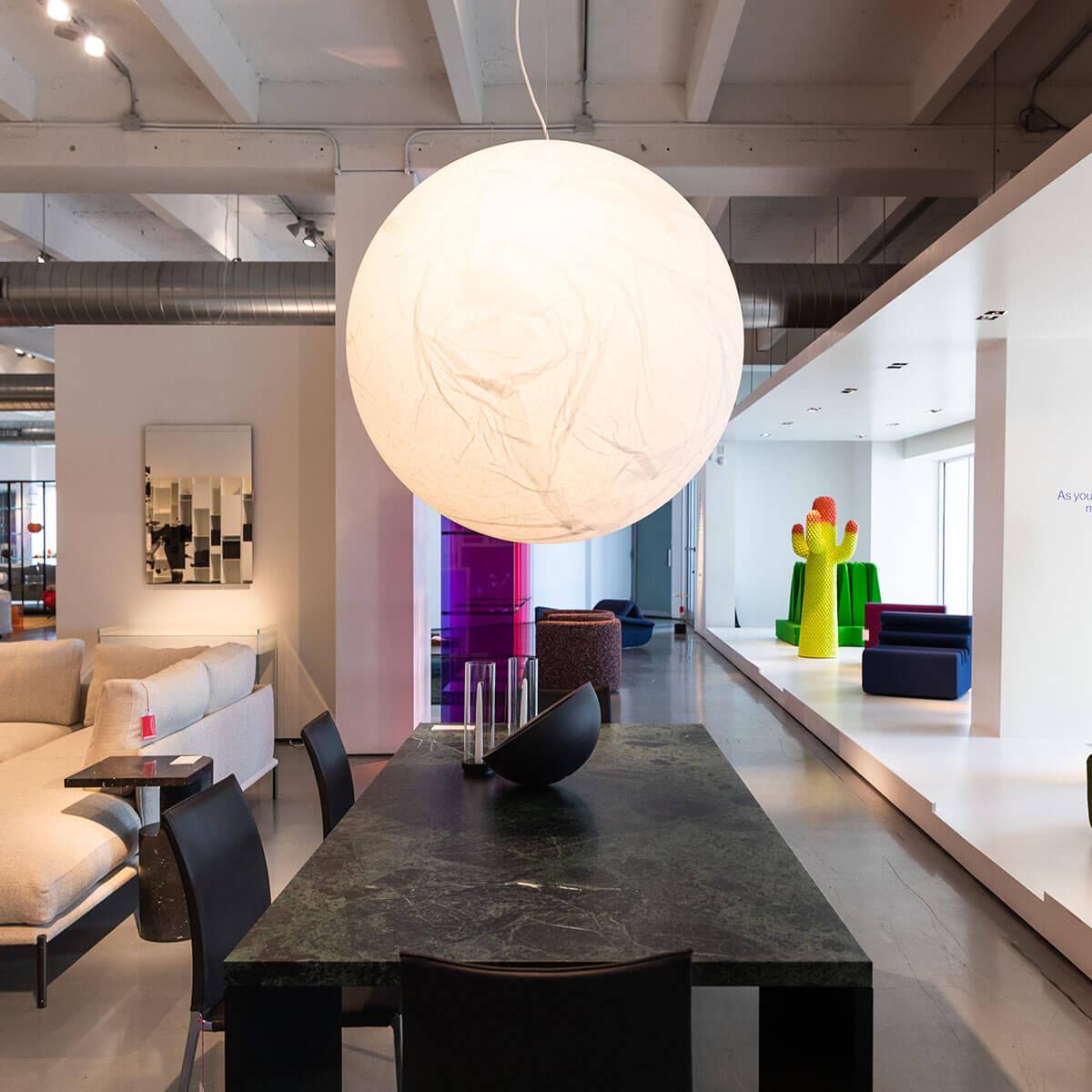 EclatSelene Plafondlamp - Luxe Natuurlijke Zijde Plafondlamp