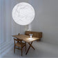 EclatSelene Plafondlamp - Luxe Natuurlijke Zijde Plafondlamp