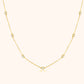Elegante Elara Zirkonia Halsketting voor een Verfijnde Look