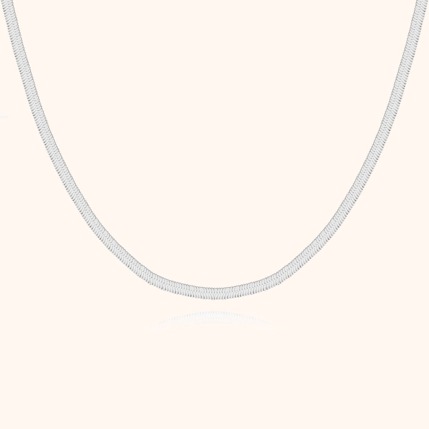 Elegante Platte Ketting - Helena