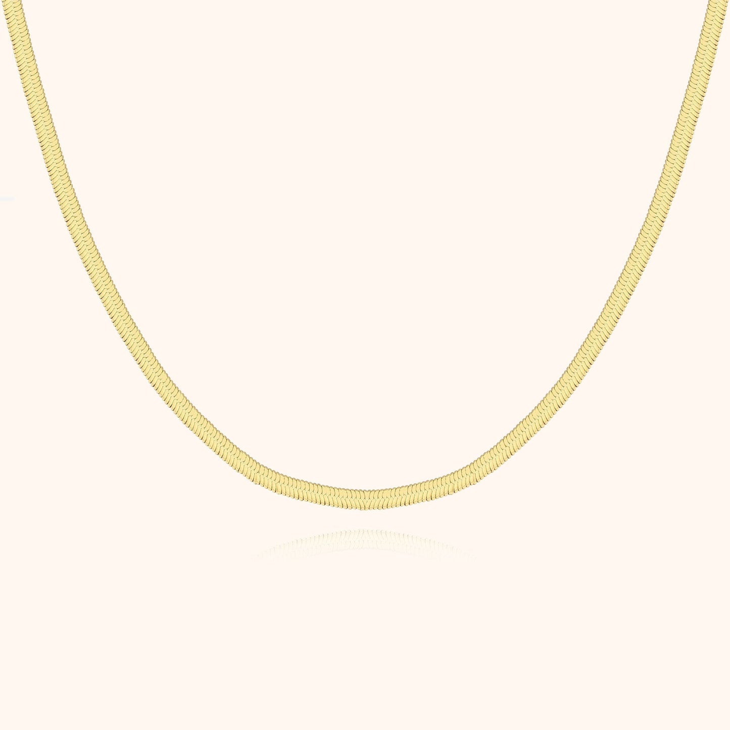 Elegante Platte Ketting - Helena