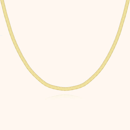 Elegante Platte Ketting - Helena
