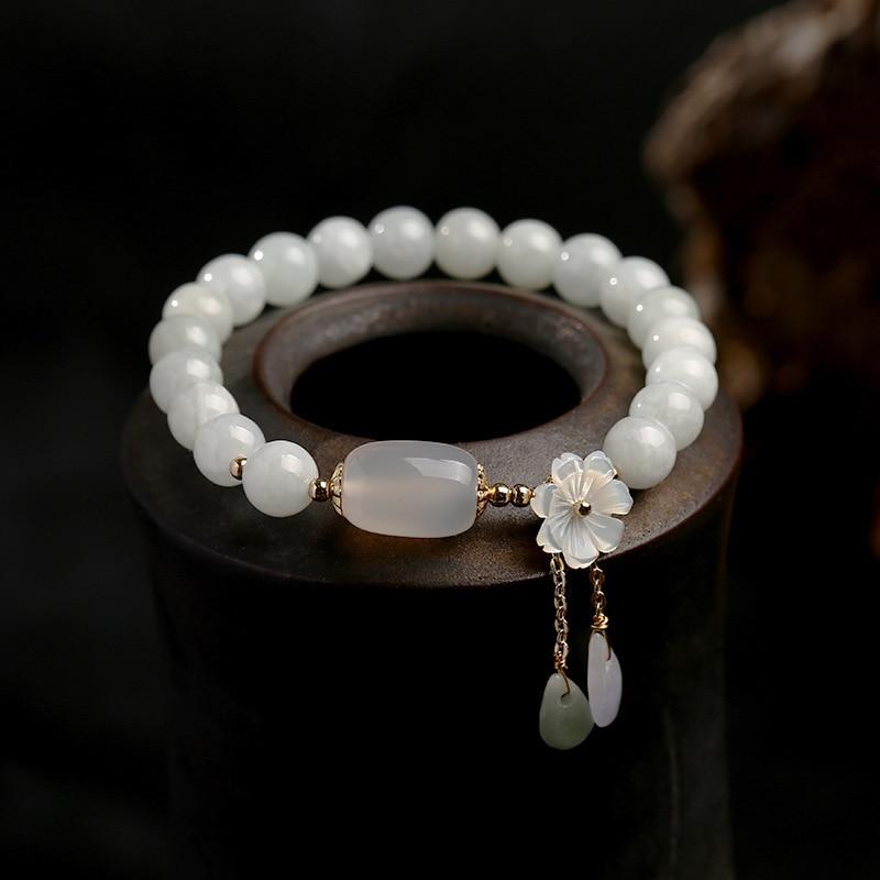 Serenity Jade Bracelet - Elegante Groene Sieraden