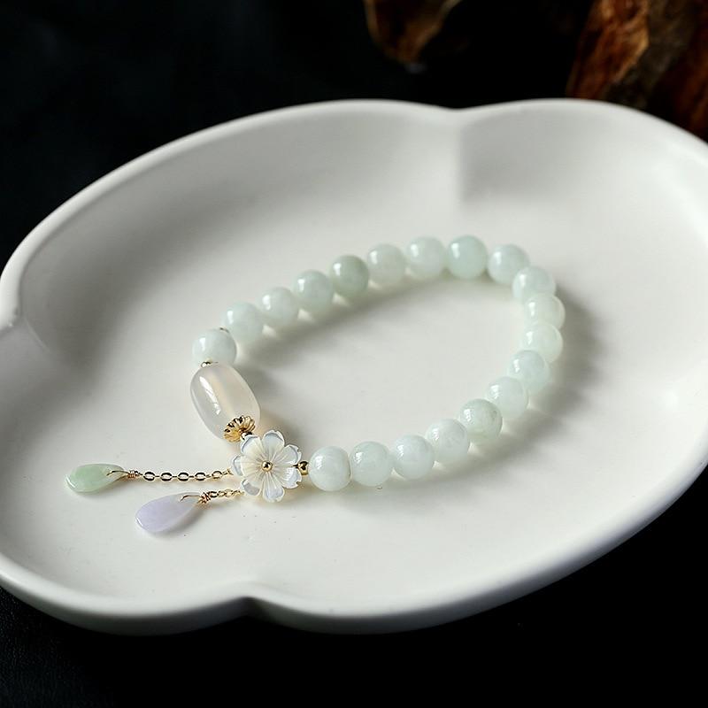 Serenity Jade Bracelet - Elegante Groene Sieraden