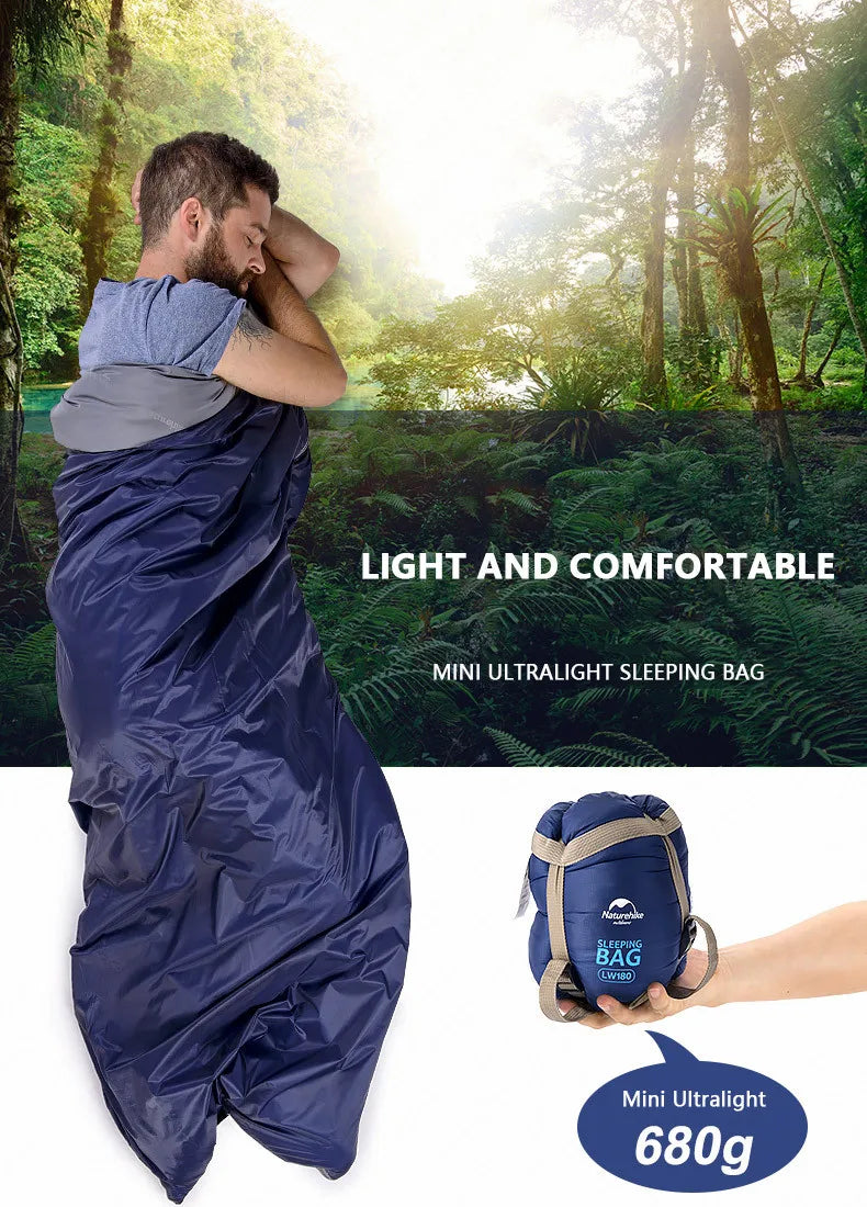TrailEase - Lichtgewicht compacte outdoor slaapzak