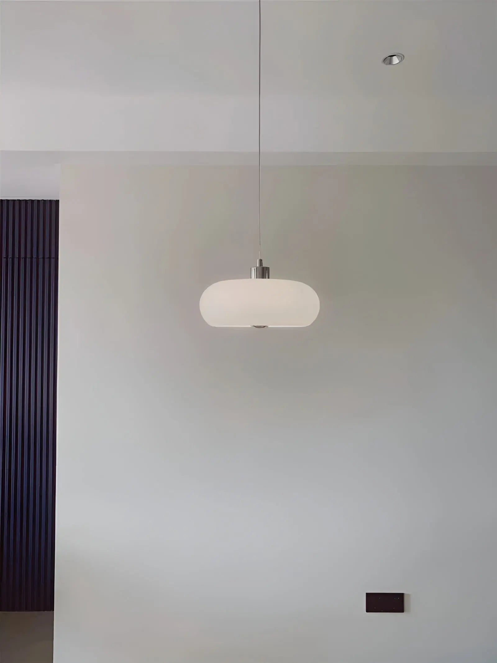 Luxe Retro-Glas Pendant - Elegante LED Hanglamp